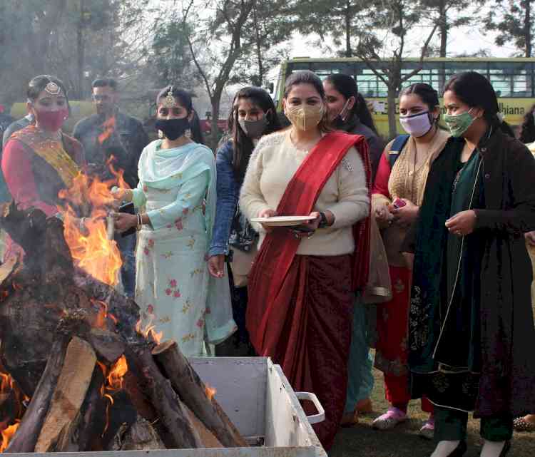 Dance, cultural Punjabi folk songs and bonfire this is how PCTE Group of Institutes celebrated Lohri Festival