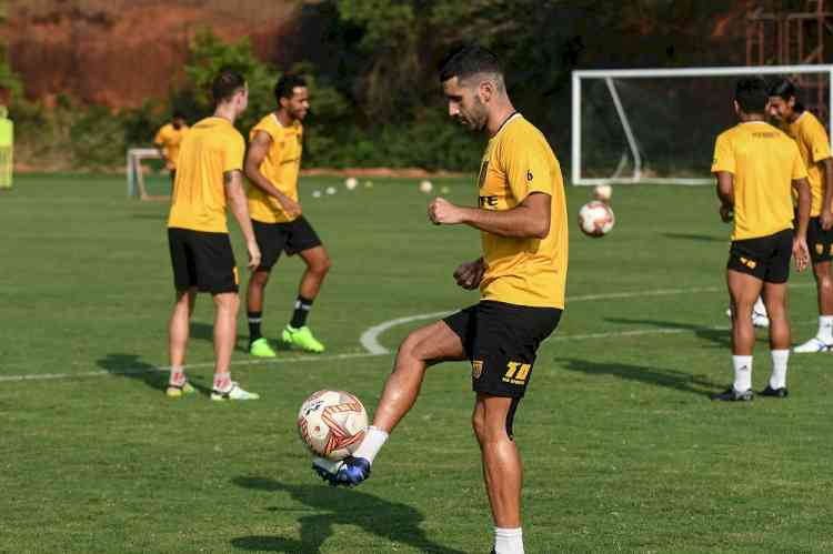 Hyderabad FC prepare to take on leaders Mumbai City