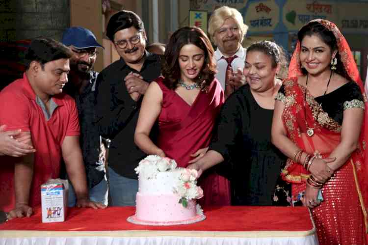 It’s lights, camera and action for Nehha Pendse as Anita Bhabi in &TV’s BhabijiGhar Par Hai