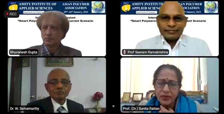 International e-Symposium on “Smart Polymers: Applications in Current Scenario” inaugurated at Amity University 