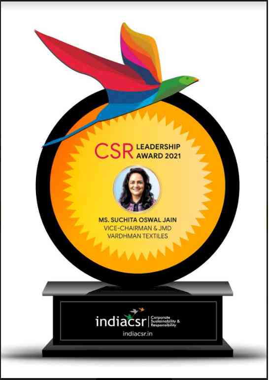 Vardhman Textiles wins India CSR Award for promoting education 