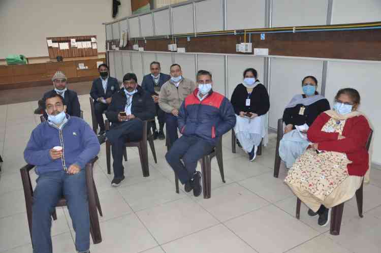 Day-2 marks extensive covid vaccination of doctors and paramedical staff