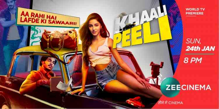 Zee Cinema takes you on Ek Lafde ki Sawari with the World Television Premiere of Khaali Peeli