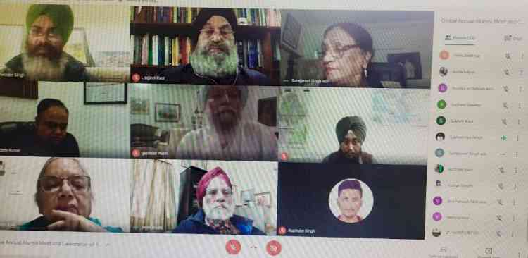 Annual Global Alumni Meet in Dept of Guru Nanak Sikh Studies PU