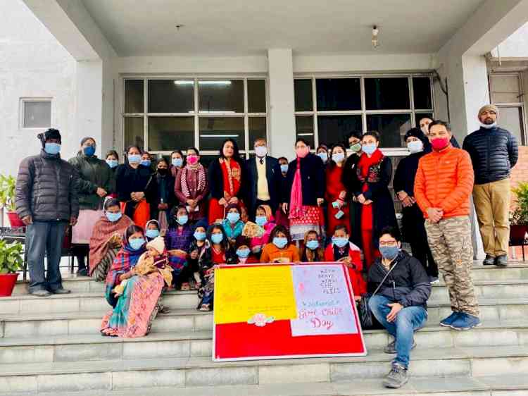 National girl child day at Girls Hostel No 8, Panjab University