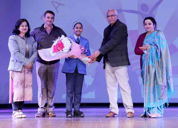 Satyan Namya Joshi- Proud recipient of ‘Pradhan Mantri Rashtriya Bal Puraskar’ 2021