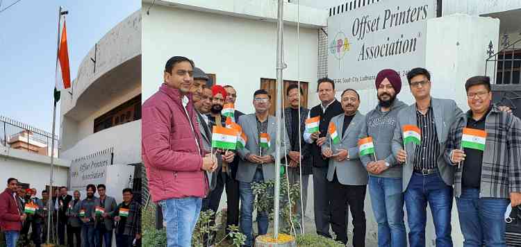 72nd Republic Day celebrated by Offset Printers’ Association 