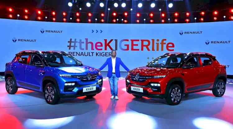 Sporty, smart, stunning Renault Kiger makes its debut in India