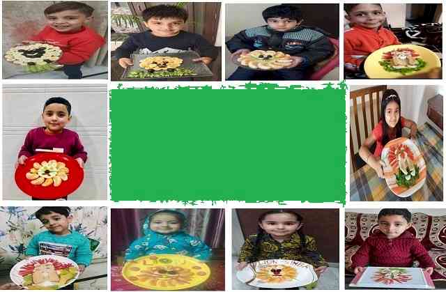 Ivy World School organised “salad making activity” 