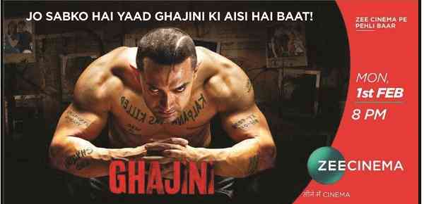 Watch fast-paced romantic thriller that redefined Bollywood, Ghajini on Zee Cinema