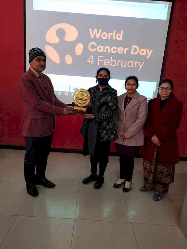 Innocent Hearts Group of Institutions organised guest lecture on World Cancer Day