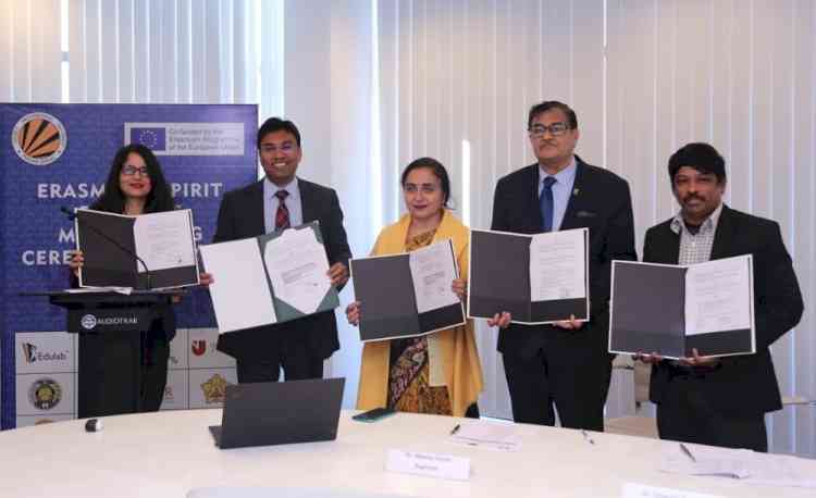 LPU signs 11 MoUs with International and National Universities in a Day