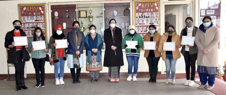 KMVites clear Health Care Sector Skill Council Exam