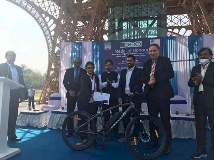 UK and HIDCO shine spotlight on Covid Warriors with healthy, clean and zero emission GoZero eBikes