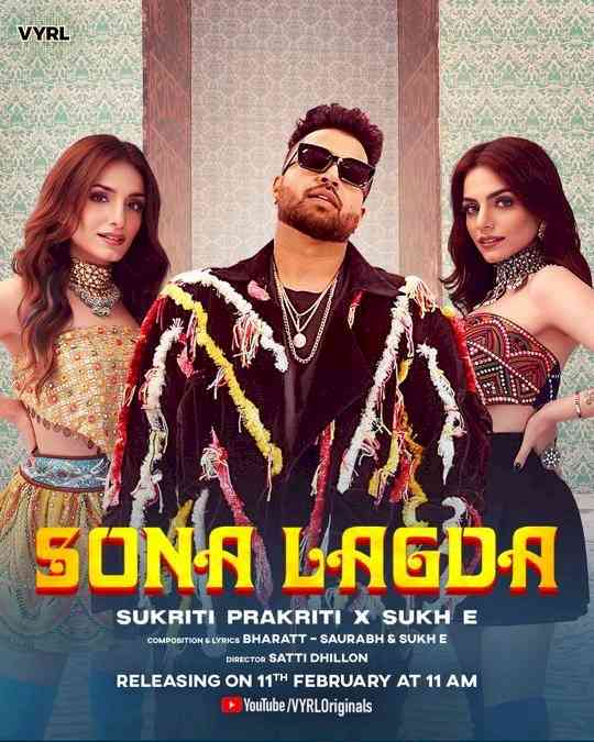 Singing twins Sukriti Kakar and Prakriti Kakar dropped teaser of their upcoming peppy number “Sona Lagda” 