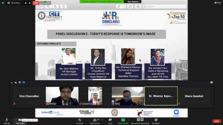 CT University holds virtual HR Conclave on Redefining HR Post Covid-19