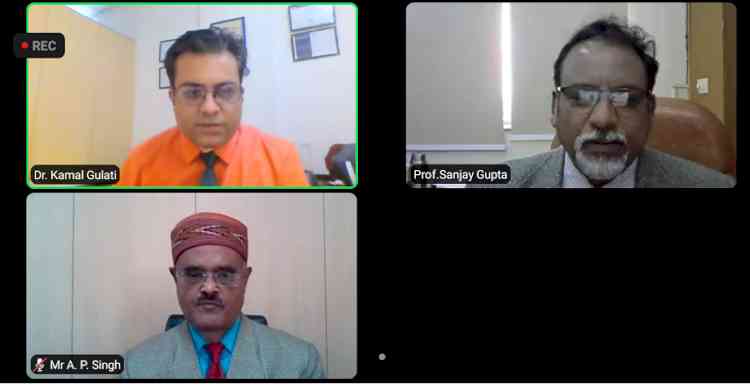 Enabling safe mobility environment stressed upon at webinar in Amity University