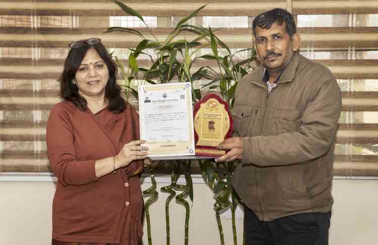 Dr Mohinder Kumar Mastana completes his Doctoral Degree 