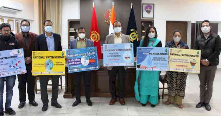 DC Ludhiana launches poster of “catch the rain, where it falls, when it falls”