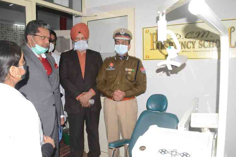 Inauguration of DCM Presidency Infirmary and Dental OPD by Commissioner of Police 