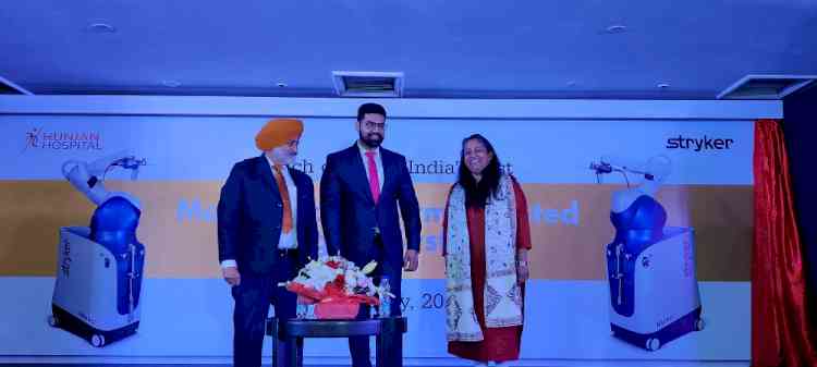 Hunjan Hospital launches Mako Robotic Arm-Assisted Technology for knee replacement in Ludhiana