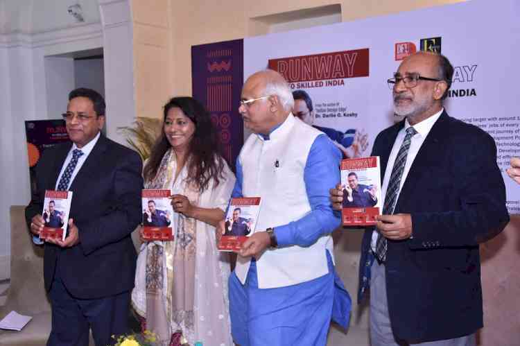 Noted educationist Dr Darlie Koshy’s new book unveiled at India Craft Week