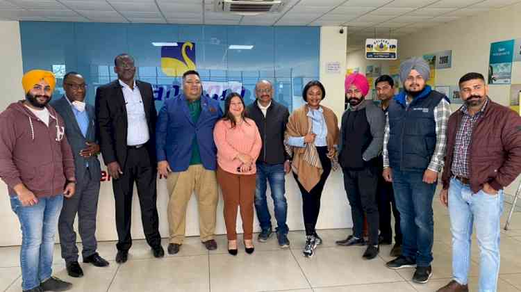 Foreign delegation visits industrial units in Ludhiana