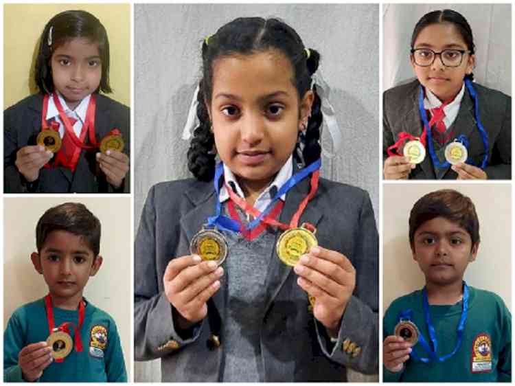 Flurry of medals on Innocent Hearts in the 20th District Roller Skating Championship