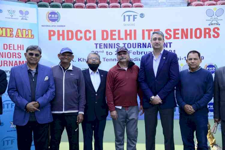 PHDCCI Delhi- ITF Seniors Tennis Tournament