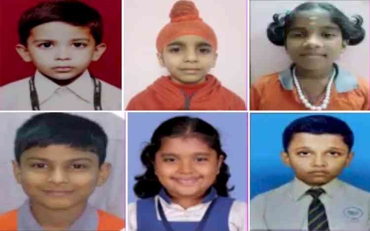 Winners of biggest ever Maths online contest for kids of 2 to 4 class