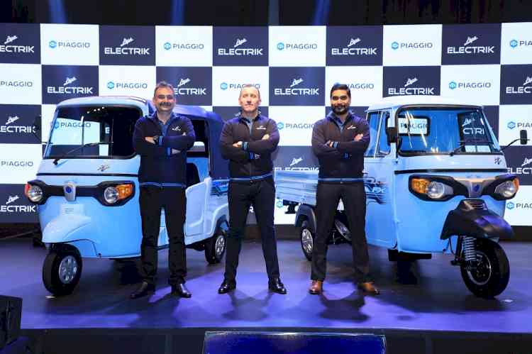 Piaggio launches Ape’ Electrik FX range of electric vehicles in cargo and passenger segment