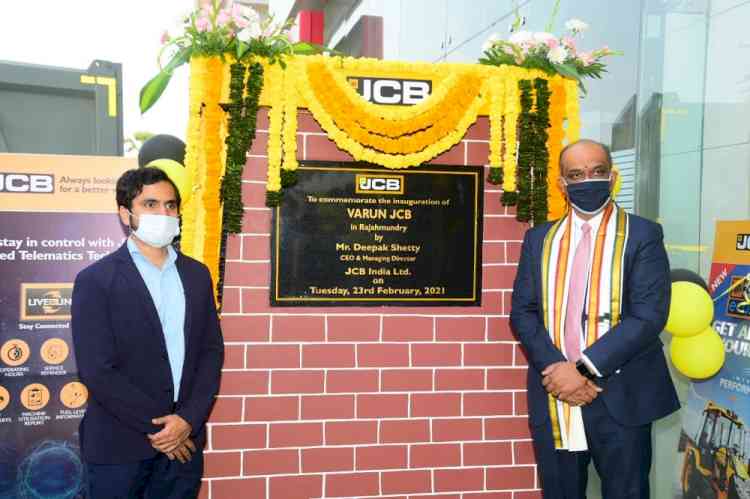 JCB India strengthens its distribution network in Andhra Pradesh