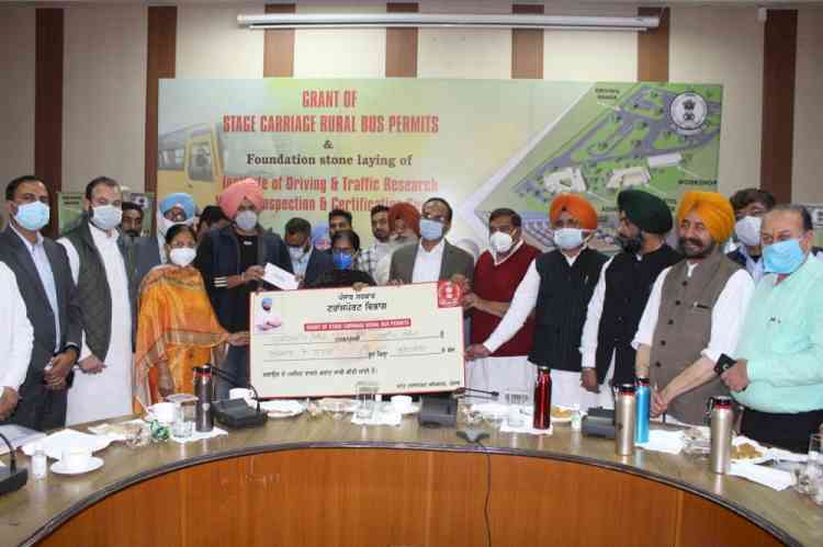 DC launches distribution of mini bus permits to 136 unemployed youths in Ludhiana