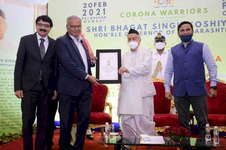Bharat Petroleum felicitated by Governor of Maharashtra for being country’s frontline ‘Corona Warrior’