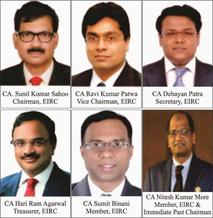 Eastern India Regional Council of Institute of Chartered Accountants of India elected its new office bearers for 2021 – 22