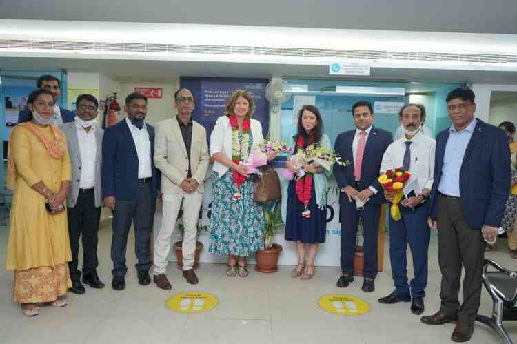 Ambassador of Republic of Estonia, Katrin KIVI visits MaxiVision super speciality eye hospitals