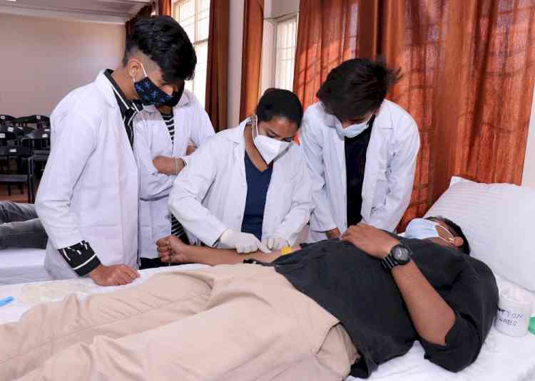 CT Institute of Pharmaceutical Sciences holds blood donation camp under supervision of civil hospital