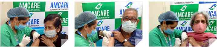 Over 100 get jabbed at Amcare Hospital, Zirakpur