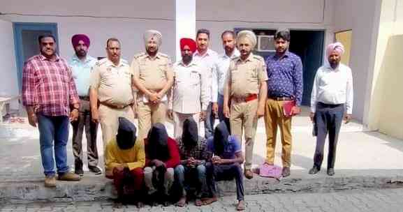 Gang of vehicle lifters busted, four members arrested