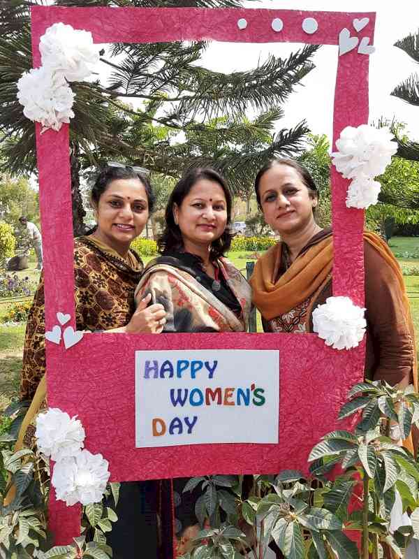 International Women's Day celebrated by NSS of Dental Sciences, PU