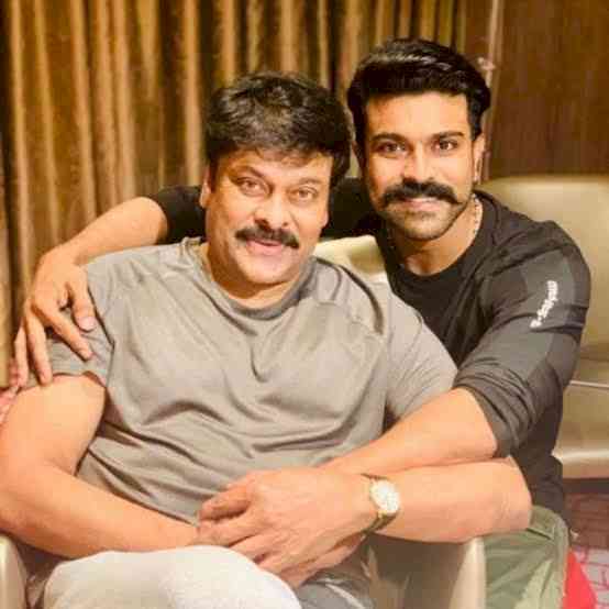 India’s most sensational father son duo, Ram Charan and Chiranjeevi’s star power knows no bounds