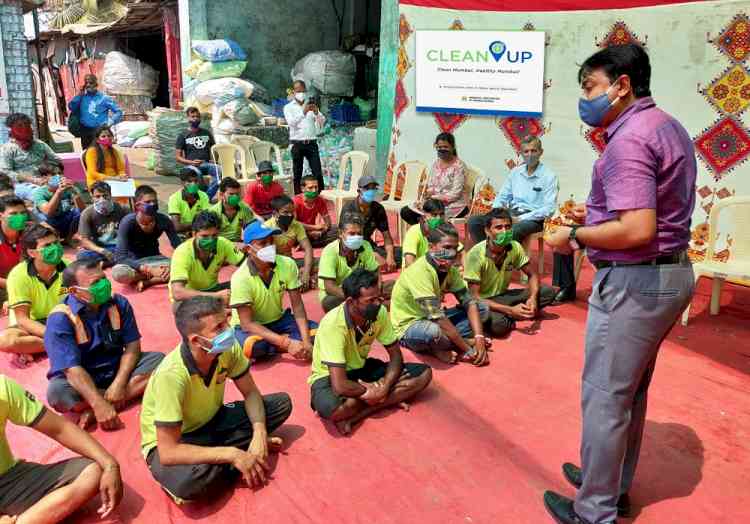 Clean-Up Foundation conducts health and Covid 19 vaccination awareness campaign for city’s rag-pickers