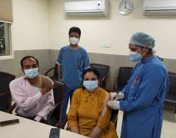 Deputy Commissioner Ludhiana takes 2nd jab of Covid19 vaccine today