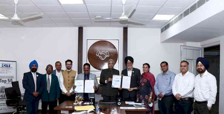 CT University inks MoU with Association of Healthcare Providers of India (AHPI)