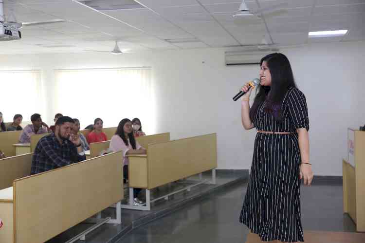 Guest lecture on phases of entrepreneurship at GNA University