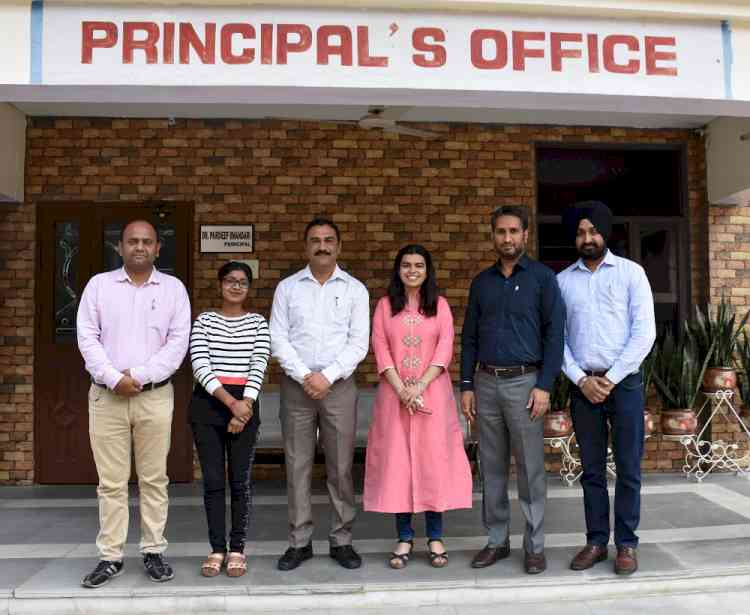 Doaba College Students Aarushi and Priya get placement in TCS