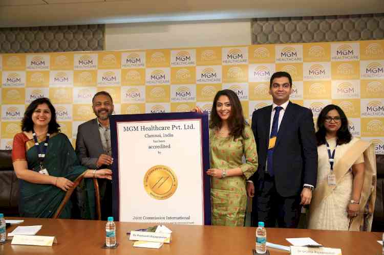 MGM Healthcare, Chennai receives prestigious JCI Accreditation