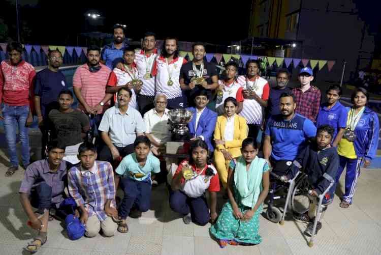 20th National Para-Swimming Championship concludes