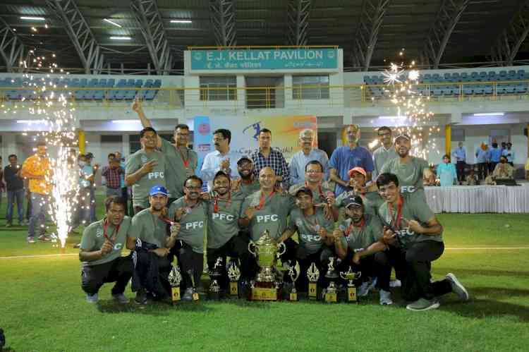 PFC secured 2nd runner-up position in Power Cup 2021 (Delhi) T-20 Cricket Tournament