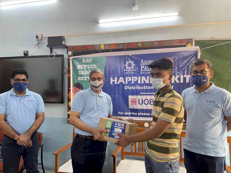 UOB shares happiness kits with 4,411 underprivileged children in Thane, Maharashtra